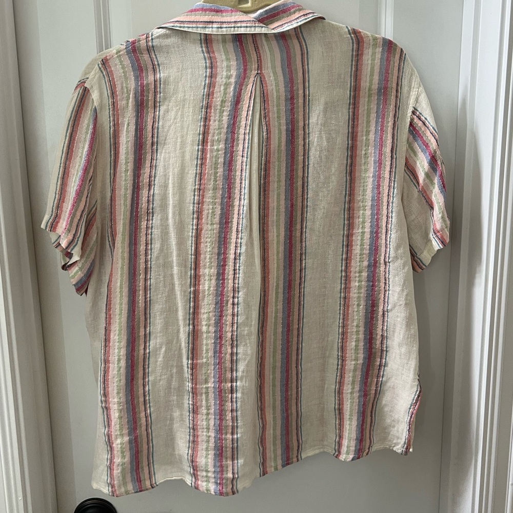 Fun striped rails button down - Picture 3 of 3